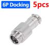 GX12 Connector 2Pin 3Pin 4Pin 5Pin 6Pin 7Pin Male & Female 12mm Panel Aviation Plug Circular Connector Socket