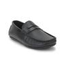 Liberty Fortune AVN-62E Men’s Non Lacing Formal Loafers - Black, Brown - Synthetic Leather Slip-on with Cushioned Footbed - Stylish Office Footwear