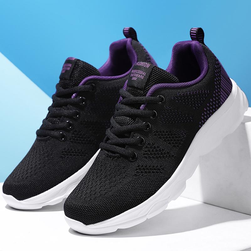 Spring and Autumn Mesh Breathable Sports Casual Shoes Women's Shoes Mom Shoes Elder Shoes