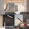 60° Rotatable Beech Wood Multipurpose Magnetic Lamp Multipurpose LED Wall Lamp Rechargeable Desk Reading Light Bedside Night Light