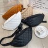 Girls Embroidered Waist Bags and Women's Mobile Phone Bags Casual and Versatile Breast Bags