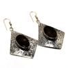 Curpitboulder Opal Gemstone 925 Silver Plated Handmade Jewelry Earring 2.5"