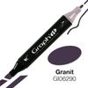 Alcohol Marker - GRAPH IT - Granite 6290 - Blue Color - Double Japanese Tip - Indelible