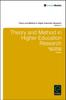 The Theory and Method In Higher Education Research Book