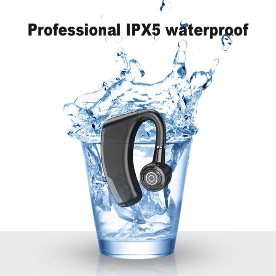 V10P Business Earphone Bluetooth-compatible V5.2 Wireless Touch Control Handsfree Headset