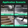 5m/Roll Strong Adhesive Anti-slip Tape Floor Stairs Grip Sticker Rubber PEVA Tape
