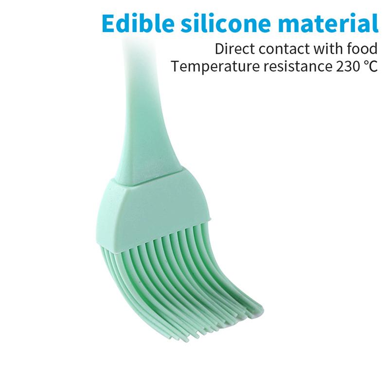 Cake Baking Brush Oil Brush Cooking Brush Silicone Kitchen Barbecue Brush