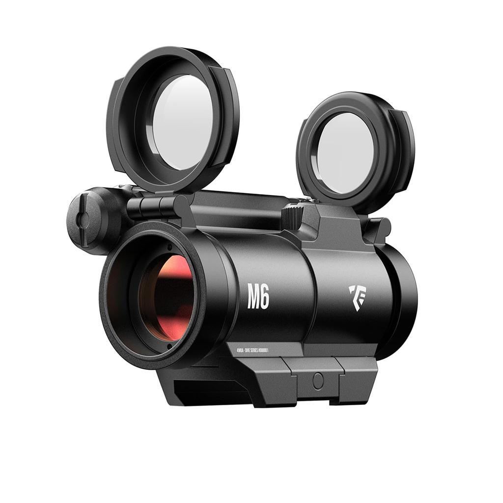 T-eagle M6 Dot Sight COMP M5 Type Red Dot Sight for Airsoft, Compatible with 20mm Rails (Low)