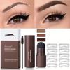 Complete Eyebrow Shaping Kit Long-Lasting Easy-to-Use Brow Enhancers with Stencil and Brush Perfect for Shaping  Filling and Defining Your Brows