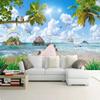 Photo Wallpaper Modern Seaside Landscape Murals Living Room Tv Sofa Bedroom Background Wall Mural