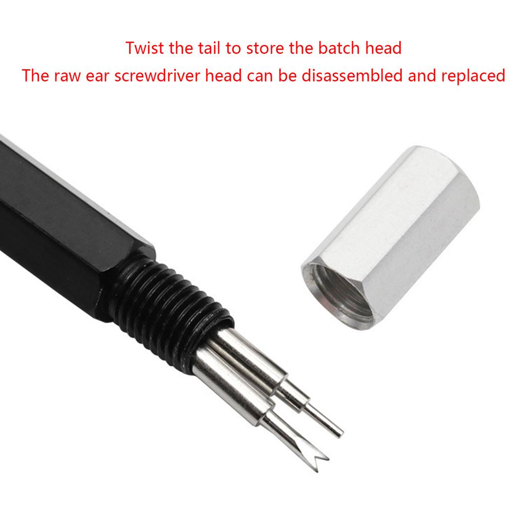 Carbon Steel Watch Band Removal Tool with Scale Easy Installation and Disassembly, Multipurpose Watch Strap Repai
