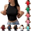 Tank Top For Women Casual Summer Sleeveless Tops Fashion Round Neck Solid Color T Shirt Tanks Tops
