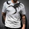 Cool 3D Print Animal Scorpion T Shirt Hip-Hop Streetwear Fashion Short-Sleeved Tee New Trendy Design
