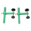 2Pcs Bench Dog Clamp 34in 19mm Quick Release Fast Acting Hold Down All Metal Woodworking Tools