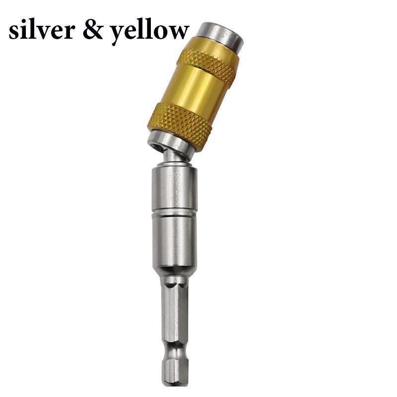 1/2/3PCS Magnetic Screw Drill Tip Drill Screw Tool Quick Change Locking Bit Holder Drive Guide Drill Bit Extensions Pivot Drill