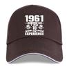New Cap Hat  Funny Made In 1961 60th Birthday Gift Print Joke 60 Years Awesome Husband Casual Baseball Cap Cotton Unisex