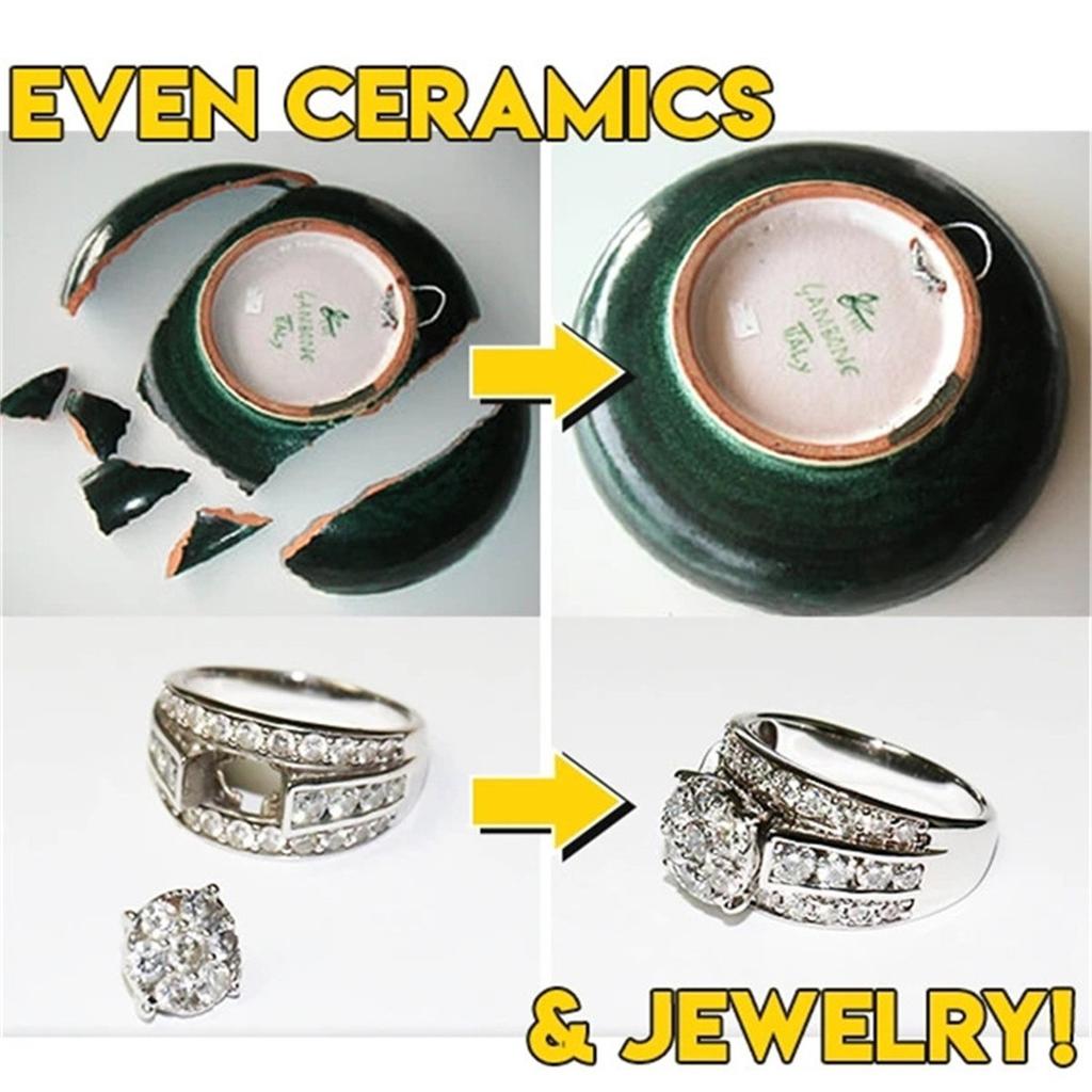 Welding HighStrength Oily Glue Universal Super Glue, UpgradeVersion Universal Super Instant Glue 50ml