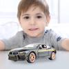 1:24 Scale M8 Model Car, Zinc Alloy Pull Back Toy Car with Sound and Light for Kids Boy Girl