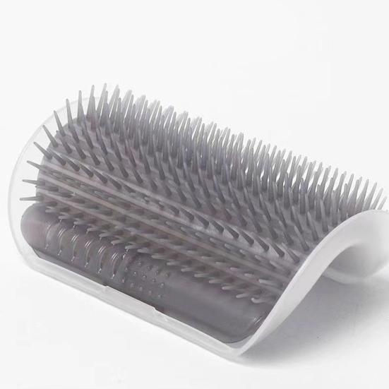 Cat Self Groomer Wall Table Legs Corner Massage Comb Cat Scratcher Grooming