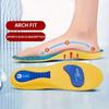 2 Pairs Orthotic Sports Insoles for Men and Women Arch Support Comfort Walking Insoles for Bunions Improve Posture