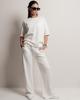 Women's Suit Butella 16410 M White (T-shirt, Pants)