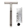 Soil Sampler Probe with T Handle Stainless Steel Soil Probe Rod Soil Test Set with 2 Sample Bags