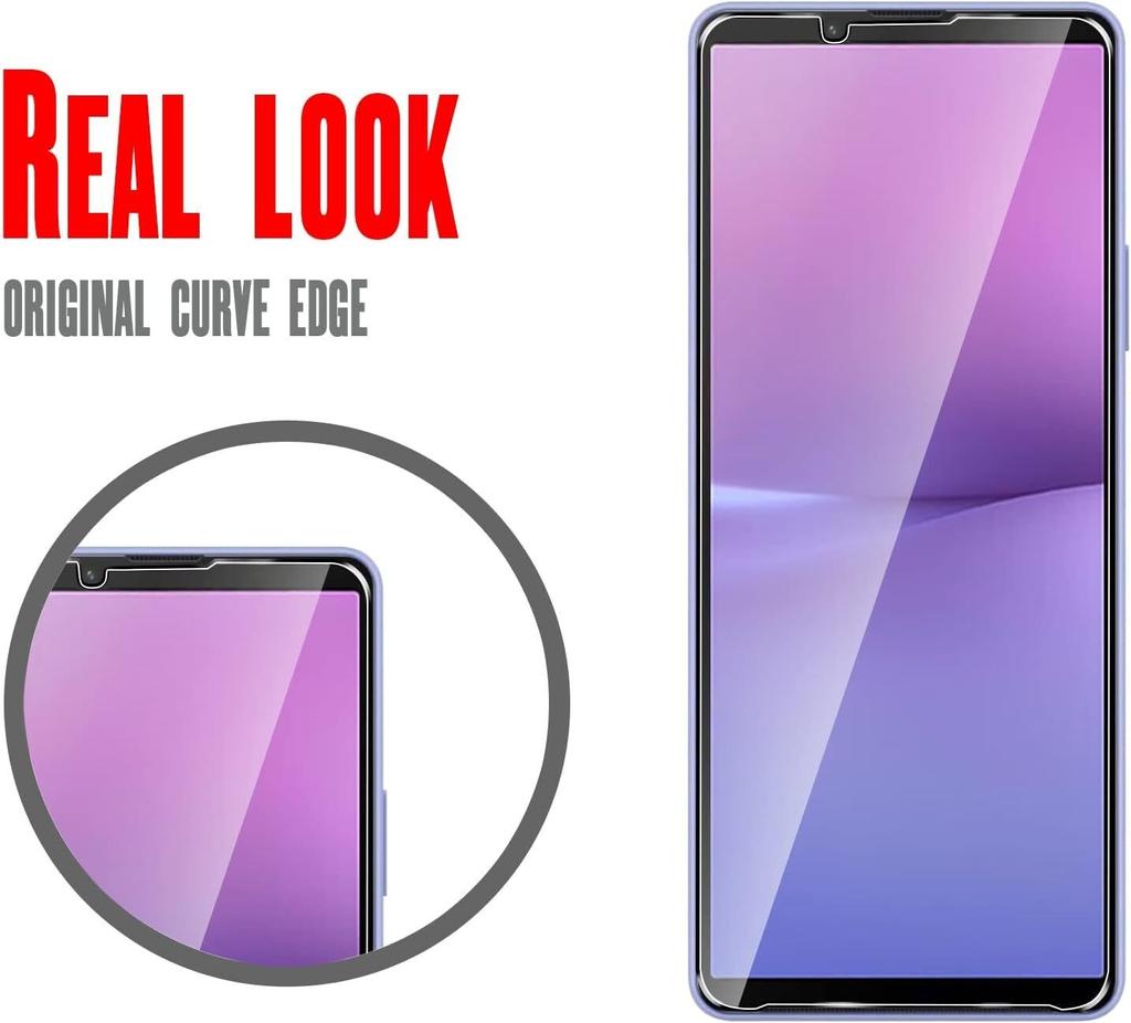 3Pcs Tempered Glass Screen Protector for Sony Xperia 1 10 VI 5 V IV III II HD Film Protection Panzerglas Anti Scratch Protective Clear Film