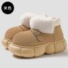 Winter Cotton Slippers Non-slip Velvet Warm Thick Soles All-inclusive Heel Cotton Shoes Cotton Shoes Soft Soles