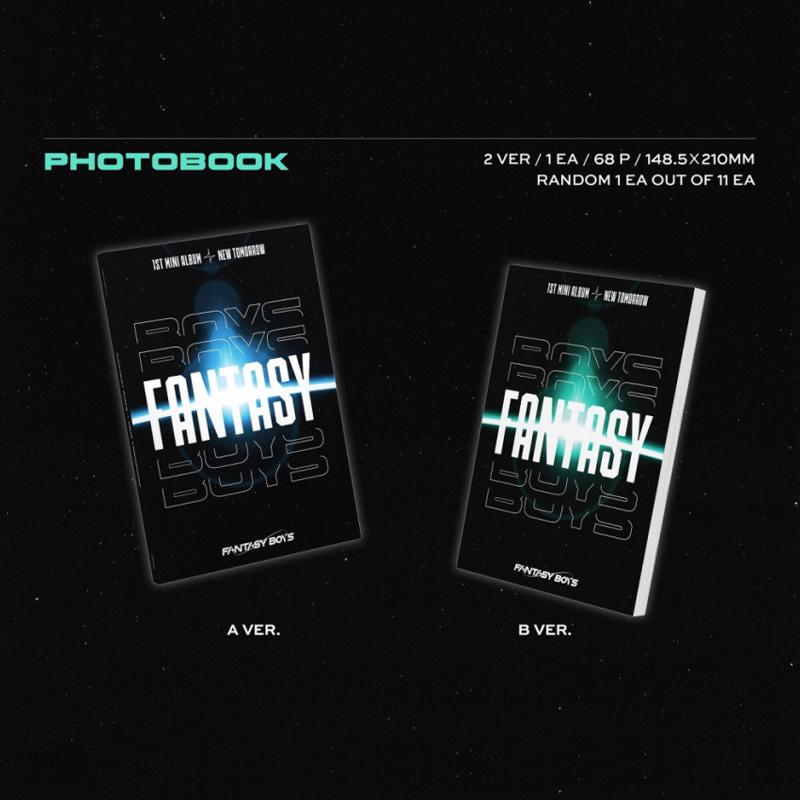 FANTASY BOYS 1st Mini Album - NEW TOMORROW (A Ver. / B Ver.) *