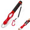 SANLIKE Fish Grip with Fish Fish Saltwater Lightweight Aluminum with Rope Scale, Catcher, Non-Slip Grabber, Safe, Anti-Loss