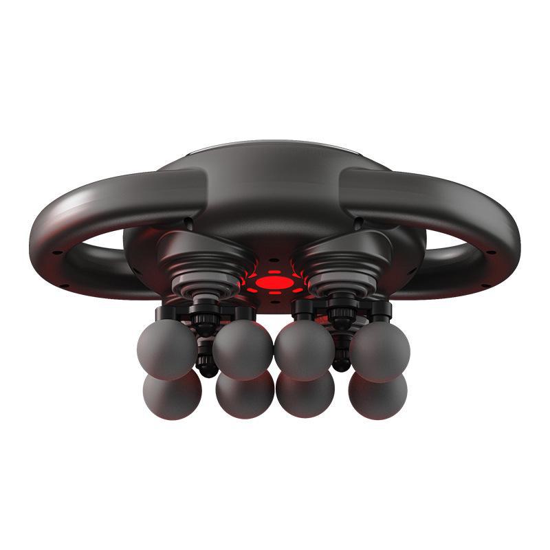 Rechargeable 8-Head Electric Fascia Gun for Muscle Relaxation