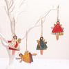 Creative Iron Art Hand Elf Painted Xmas Tree Decor Angel Girl Christmas Tree Pendant Accessories Christmas Decoration