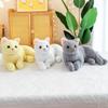 Cute Cat Doll Foreign Trade Cross-border Plush Toy Pet Kitten Home Furnishing Car Ornament Children's Gift
