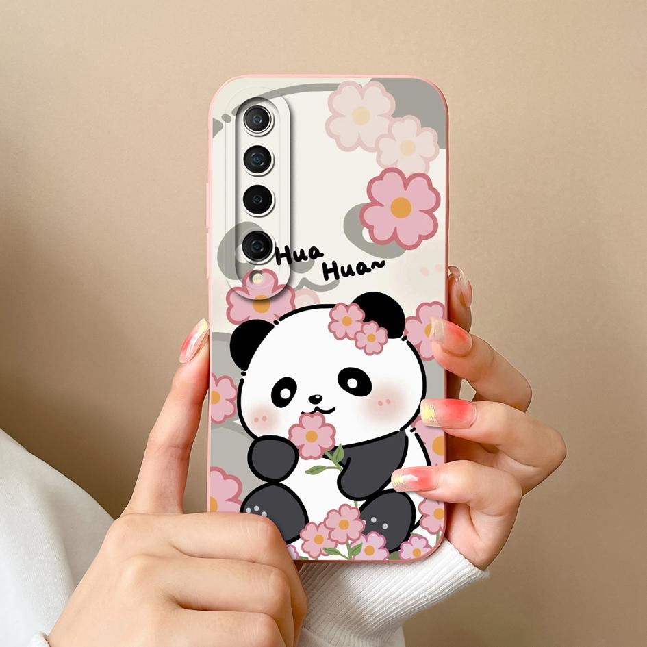 For Xiaomi Mi 10 11 Lite NE 10i 10T 11T 11X Pro Phone Case Cover Small Floral Pattern Shockproof Liquid Soft Silicone Anti Slip For Xiaomi Shell Capas