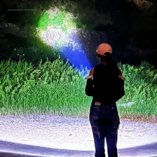 High Lumens Ultra-Bright LED Flashlight Waterproof Compact Size Portable Rechargeable Emergency Torchlight Camping Gear