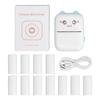Thermal Printer USB Charging 200dpi Resolution Bluetooth Connection Portable Mini Picture Printer