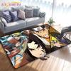Anime Naruto 3D Printing Rug for Kitchen Doormat Bedroom Carpets for Living Room Laundry Bathroom Non-slip Floor Mat