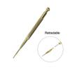1 Pcs Retractable Acupuncture Point Probe Ear Massage Brass Pen Ear Reflex Zone Massage Needle Detection Massage Ear Care Tools