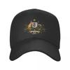 Personalized Coat Of Arms Of Australia Baseball Cap Hip Hop Women Unisex's Adjustable Australian Flag Proud Dad Hat Autumn