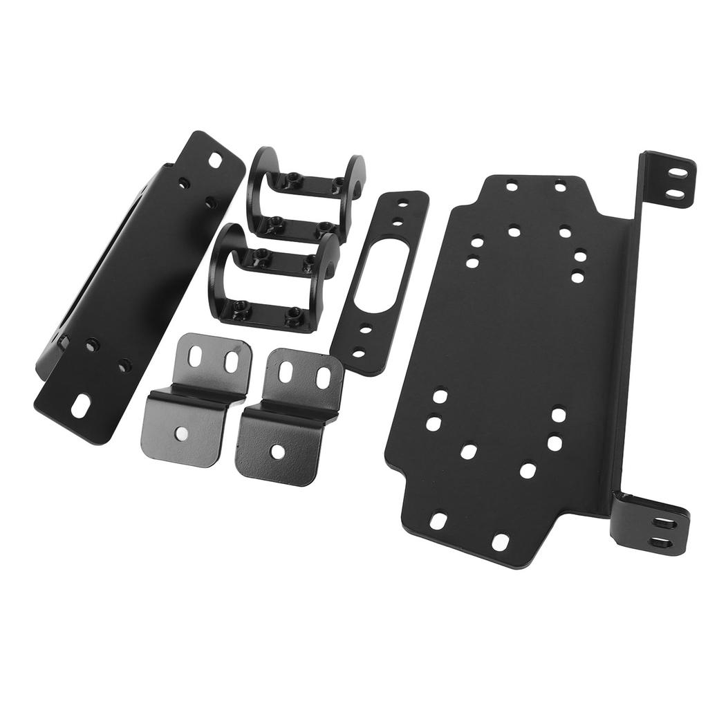 UTV Winch Mounting Plate Steel Heavy Duty Precise Fit Multi Functional for Talon 1000R 1000 X 1000X-