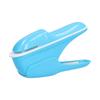 Stapleless Stapler Safe Environmentally Friendly ABS Stapling Machine for Office DocumentsBlue