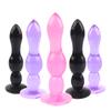 12.5cm Beads Anal Teaser Comfort Plug Beginner Butt Plugs Masturbation Sucker Sex Toy Explore ASS Play Women Stimulate Orgasmic