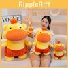 Stuffed Lulu Capybara Animal Pp Cotton Filling Soft Plush Toy For Decor Home