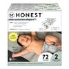 The Honest Company Clean Conscious Diapers and Sustainable Panda Barnyard Baby Club Box Size 2 72 Diapers Plant-Based + (12-18 Lbs)