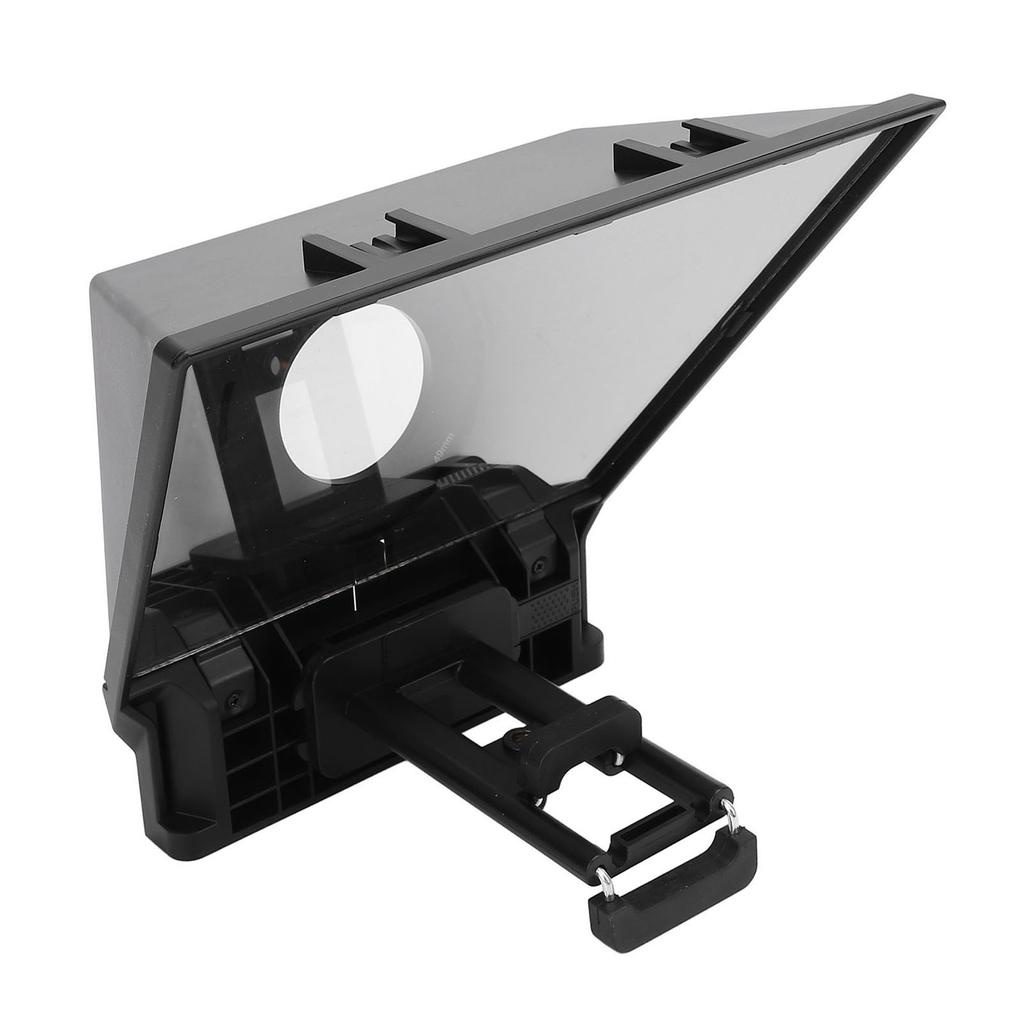 TP2A 8in Teleprompter for Tablet Smartphone Teleprompter with APP Remote Control Lens Adapter Rings 