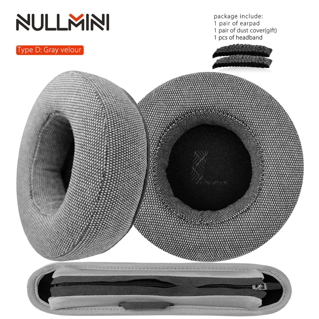 NullMini Replacement Earpads for Bluedio T5 T4 T4S Headphones Ear Cushion Earmuffs Cooling Gel Sleeve Headband