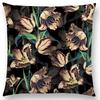 Latest Gorgeous Floral Night Forest Garden Print Throw Pillow Case Home Decor Cushion Covers / Cushion Cover Hogar
