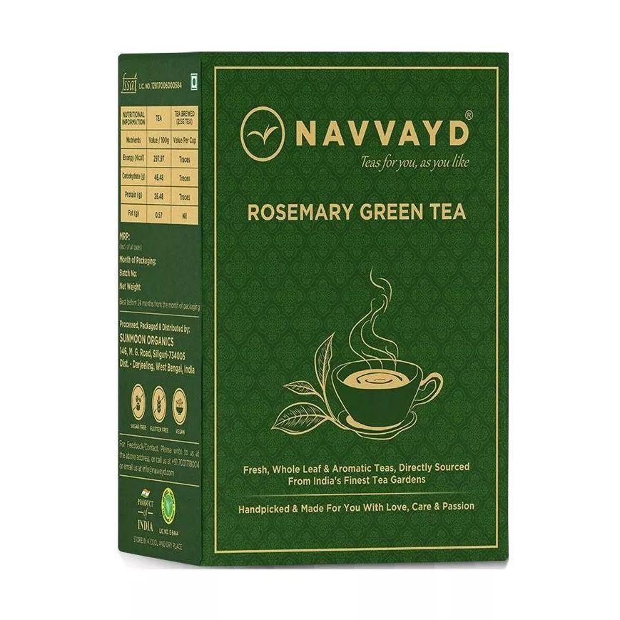 Green Tea with Rosemary (100 G), Rosemary Green Tea Navvayd