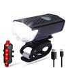LED Headlight Front Light Rear Light USB Rechargeable Waterproof Light Rear Light Set