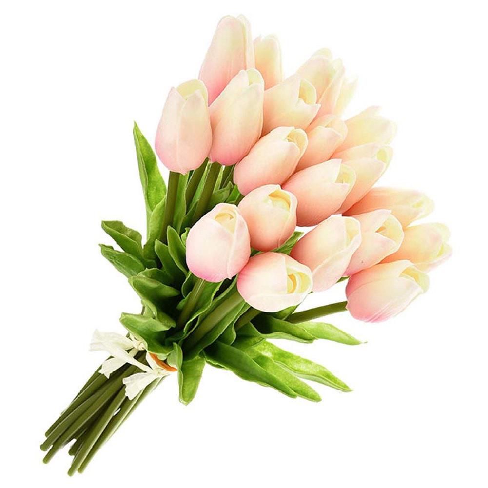 10Pcs/Set Artificial Tulip Flowers Home Prop